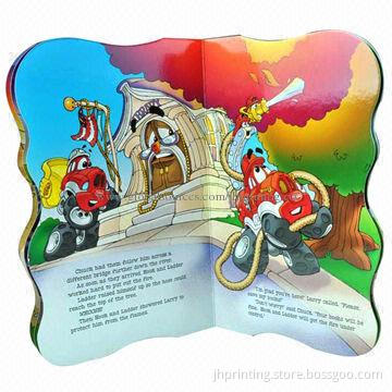 Board Book Printing, Made of 250g C1S, OEM Orders are Accepted, Working with Publisher